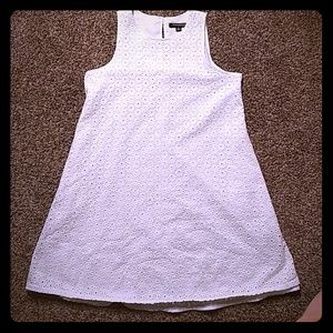 Women's white dress